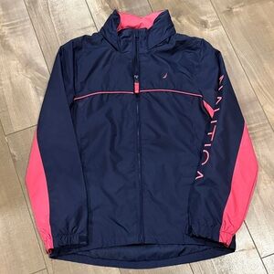 Nautica Kids Jacket - Navy and Pink